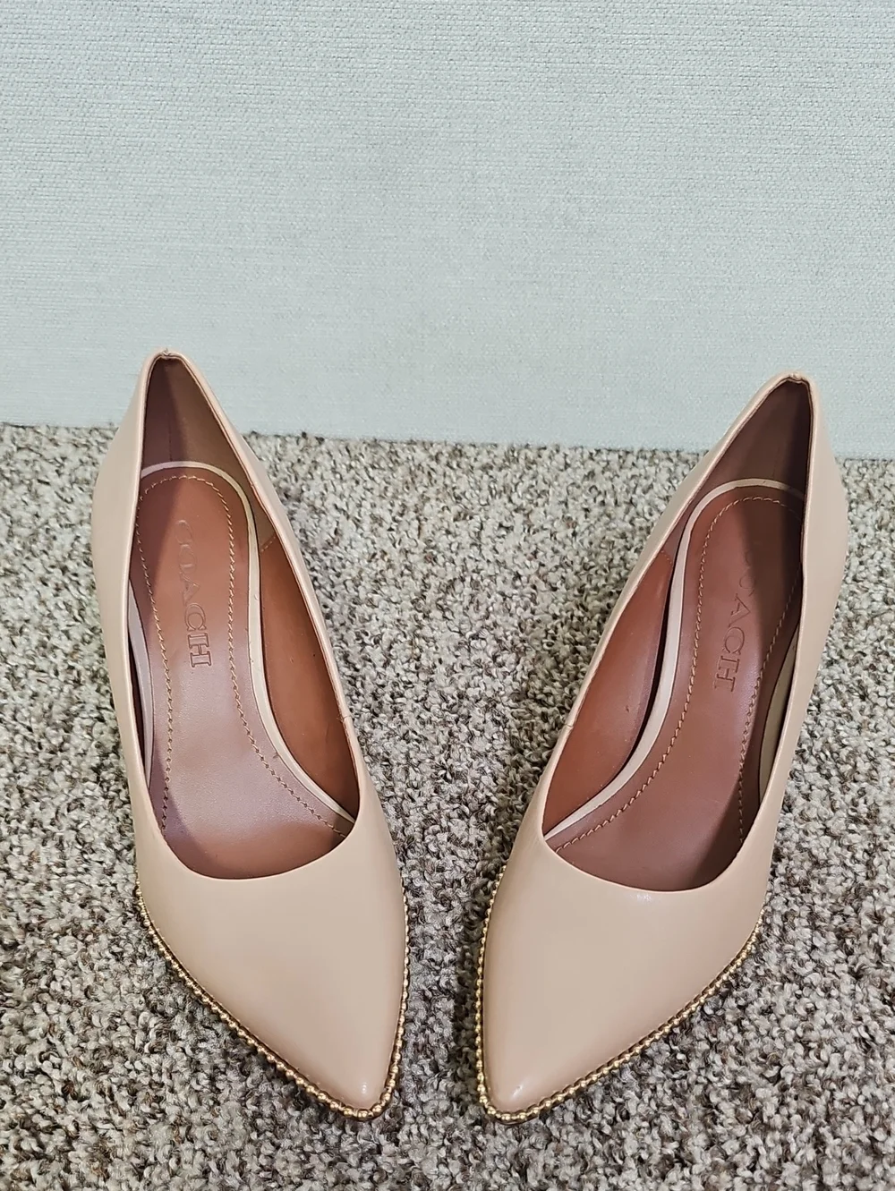 COACH WAVERLY CHAINBEAD PUMPS BFPM-08-171